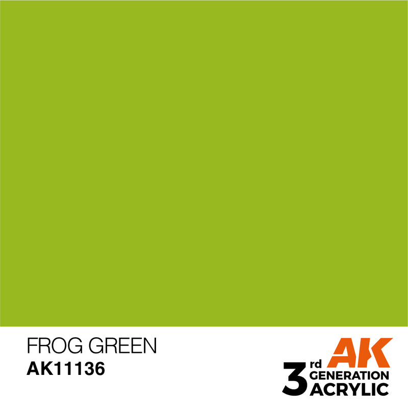 3G Acrylic: Frog Green 17ML