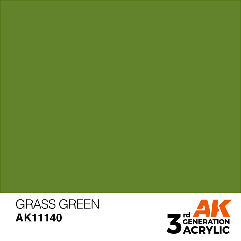 3G Acrylic: Grass Green 17ML