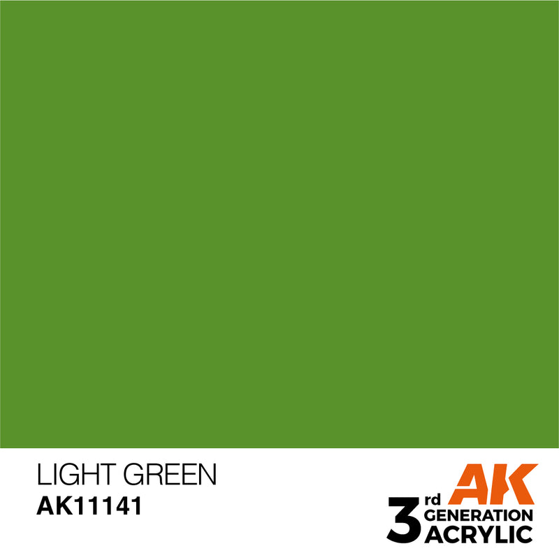 3G Acrylic: Light Green 17ML