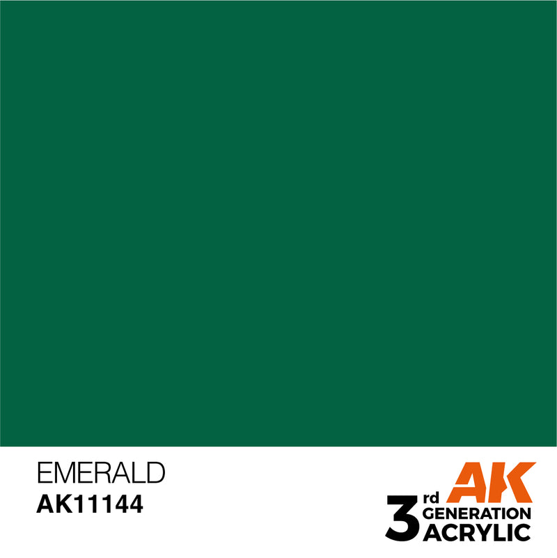 3G Acrylic: Emerald 17ML