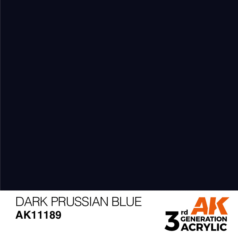 3G Acrylic: Dark Prussian Blue 17ML