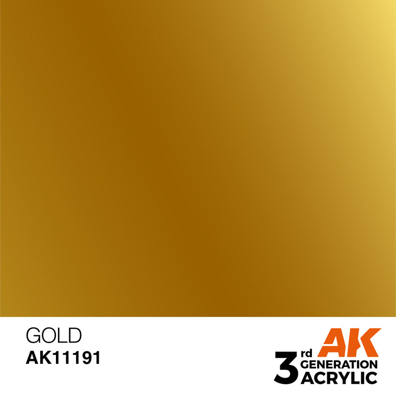 3G Acrylic: Gold 17ML