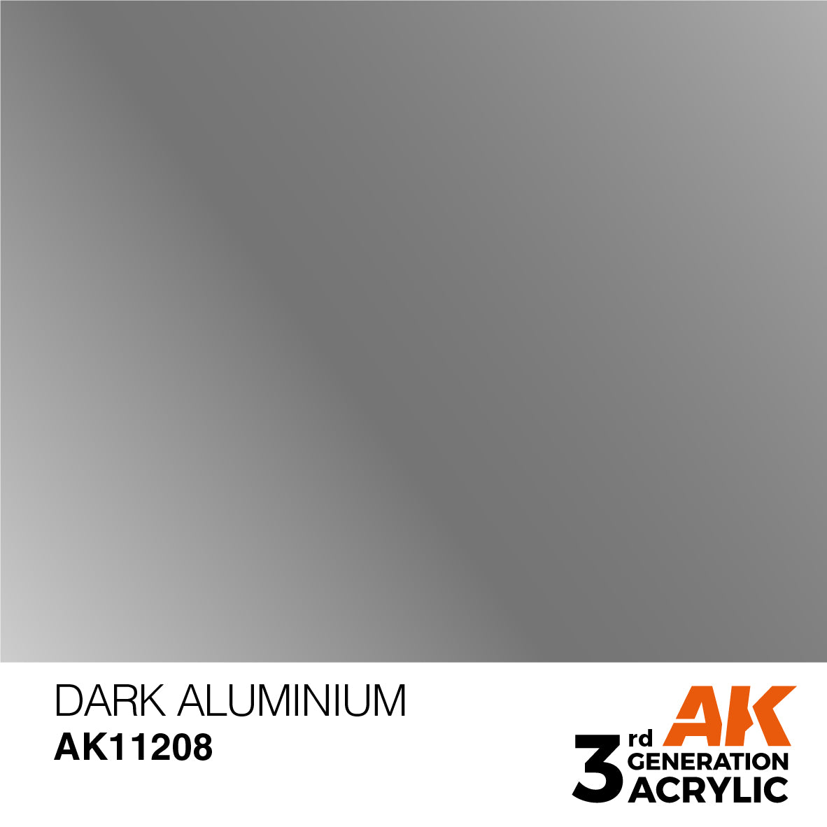 Acrylique 3G : Aluminium foncé 17ML