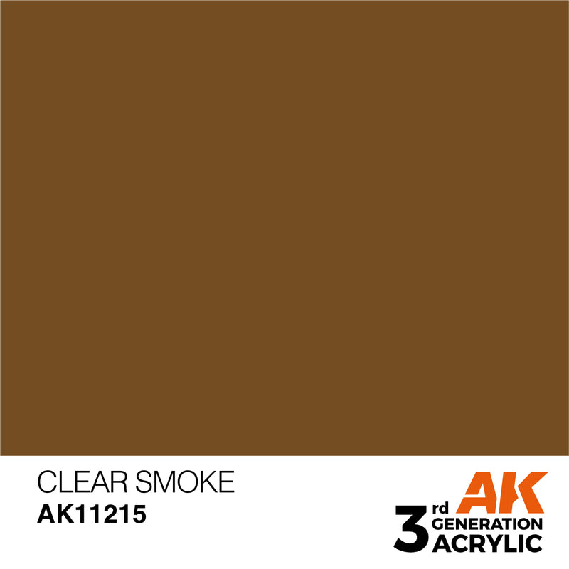 3G Acrylic: Clear Smoke 17ML