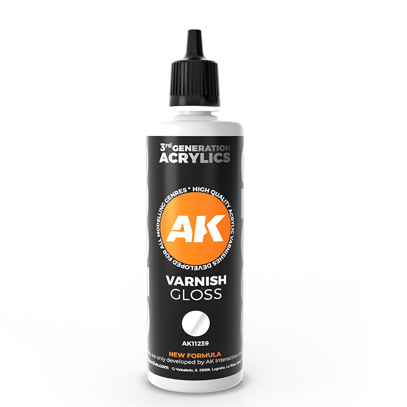 3G Acrylic: Varnish Gloss 100ML