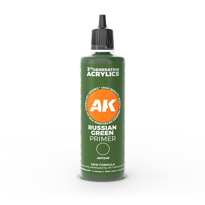 3G Acrylic: Russian Green Primer 100ML