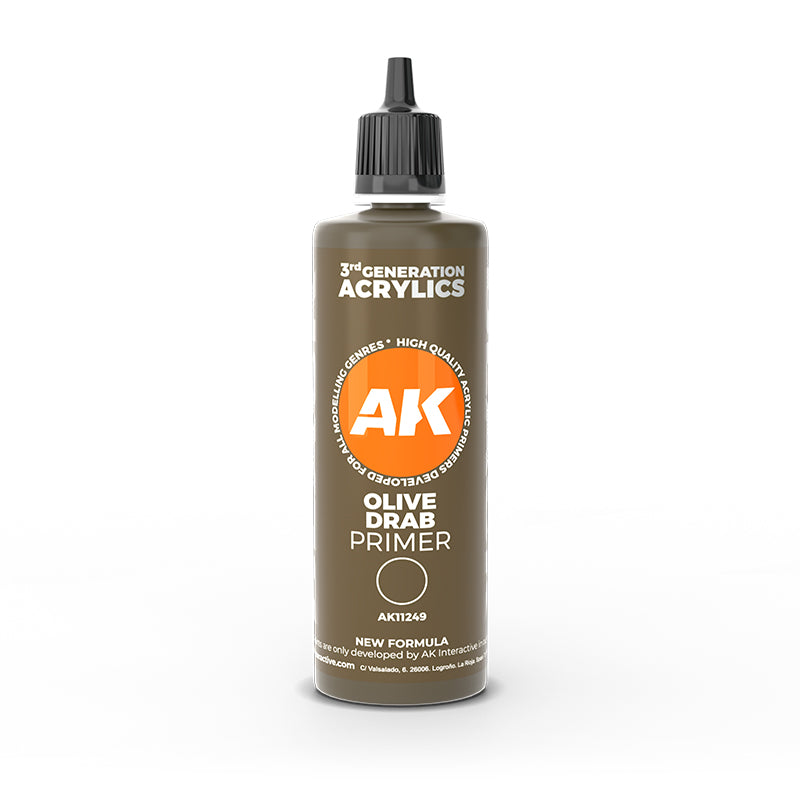 3G Acrylic: Olive Drab Primer 100ML