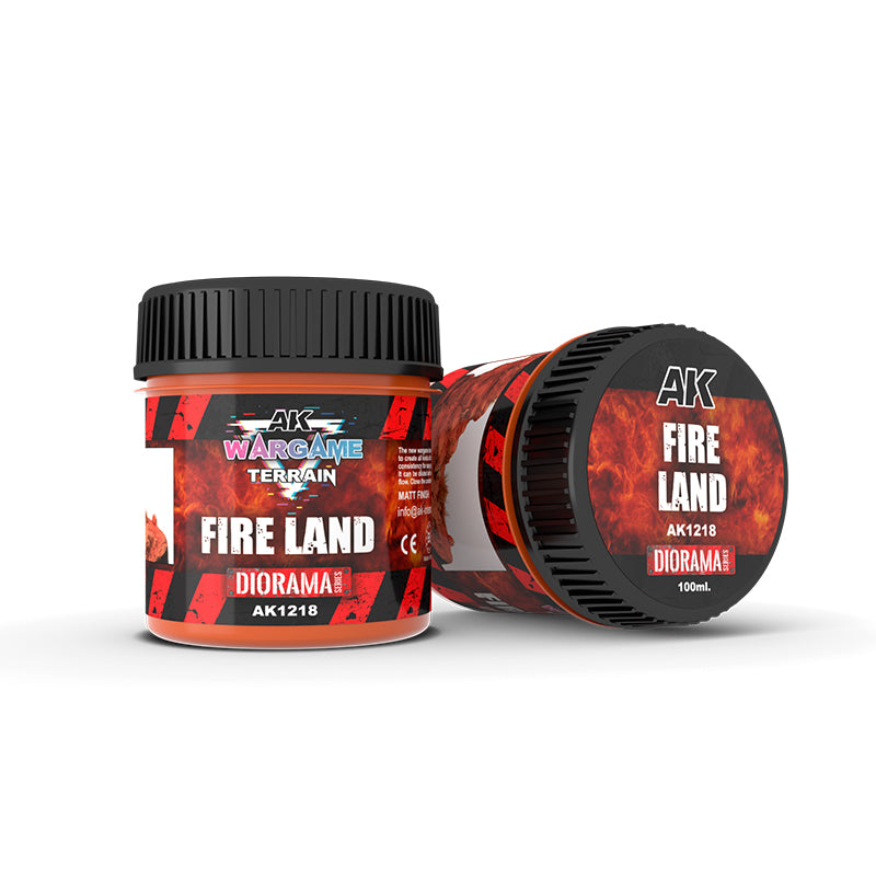 Wargame Terrains: Fire Land – 100ML