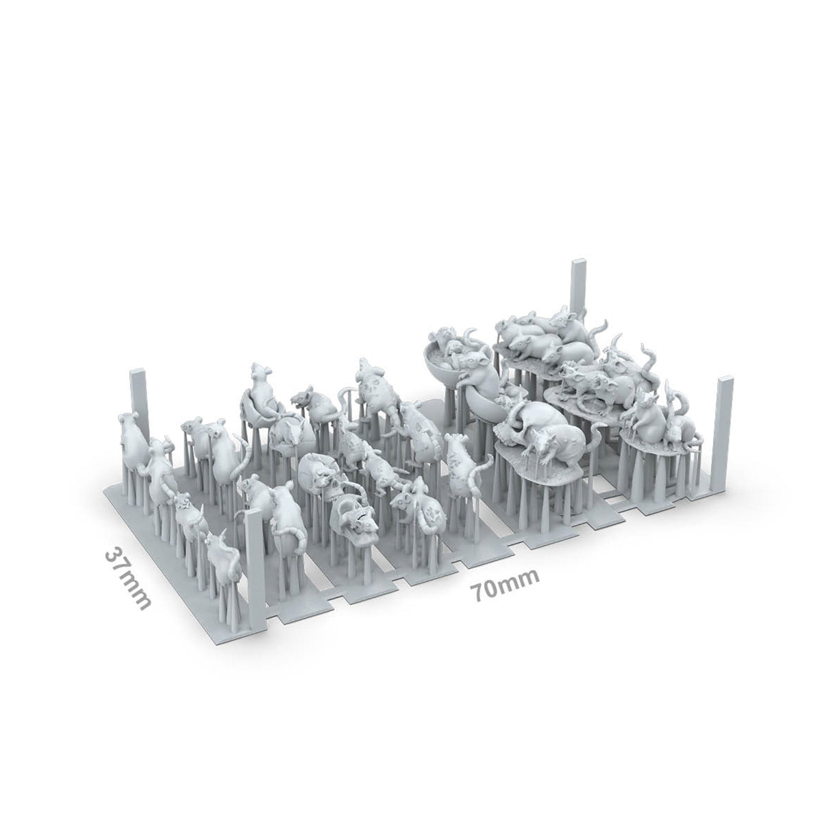 Basing Bits - Rats 25 Pieces