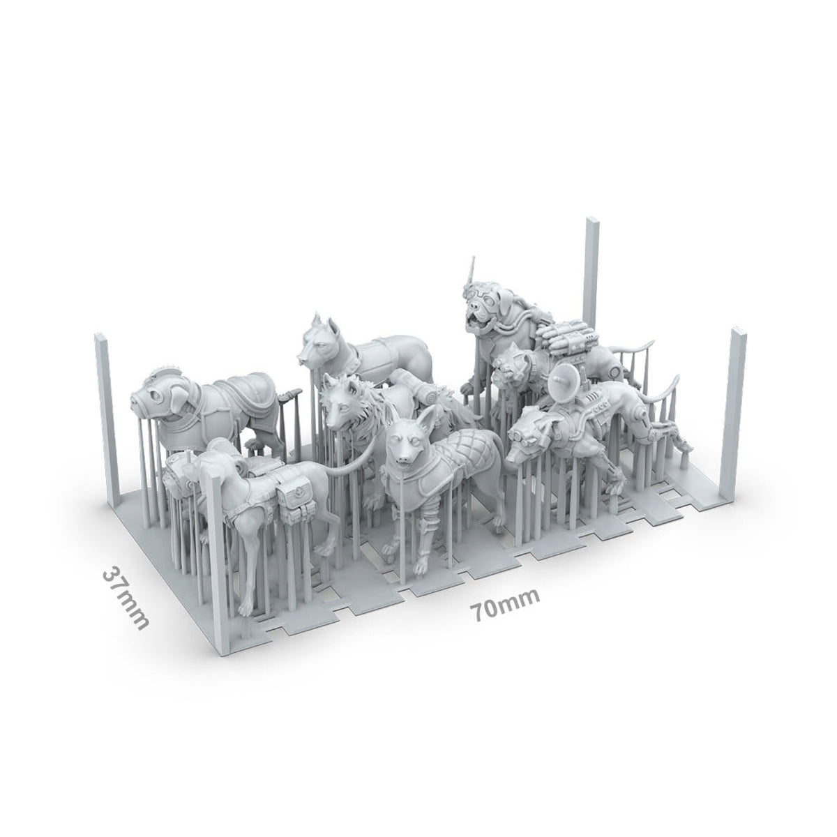 Basing Bits -War Dogs 9 Pieces