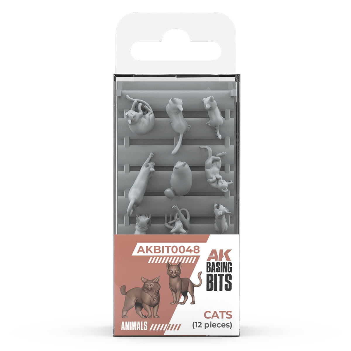 Basing Bits - Cats 12 Pieces