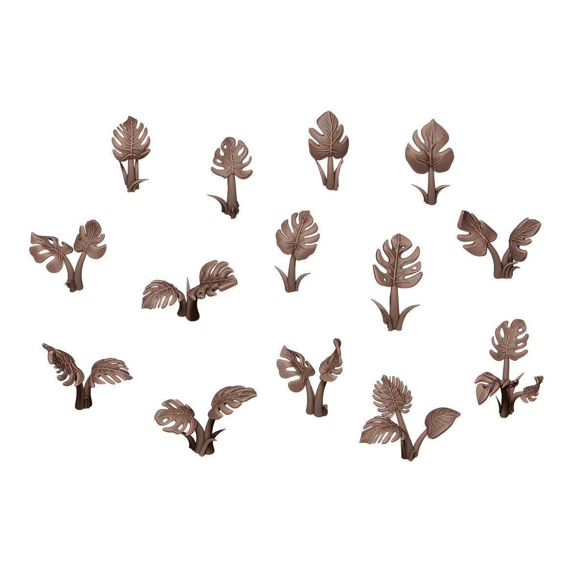 Basing Bits - Monstera 14 Pieces