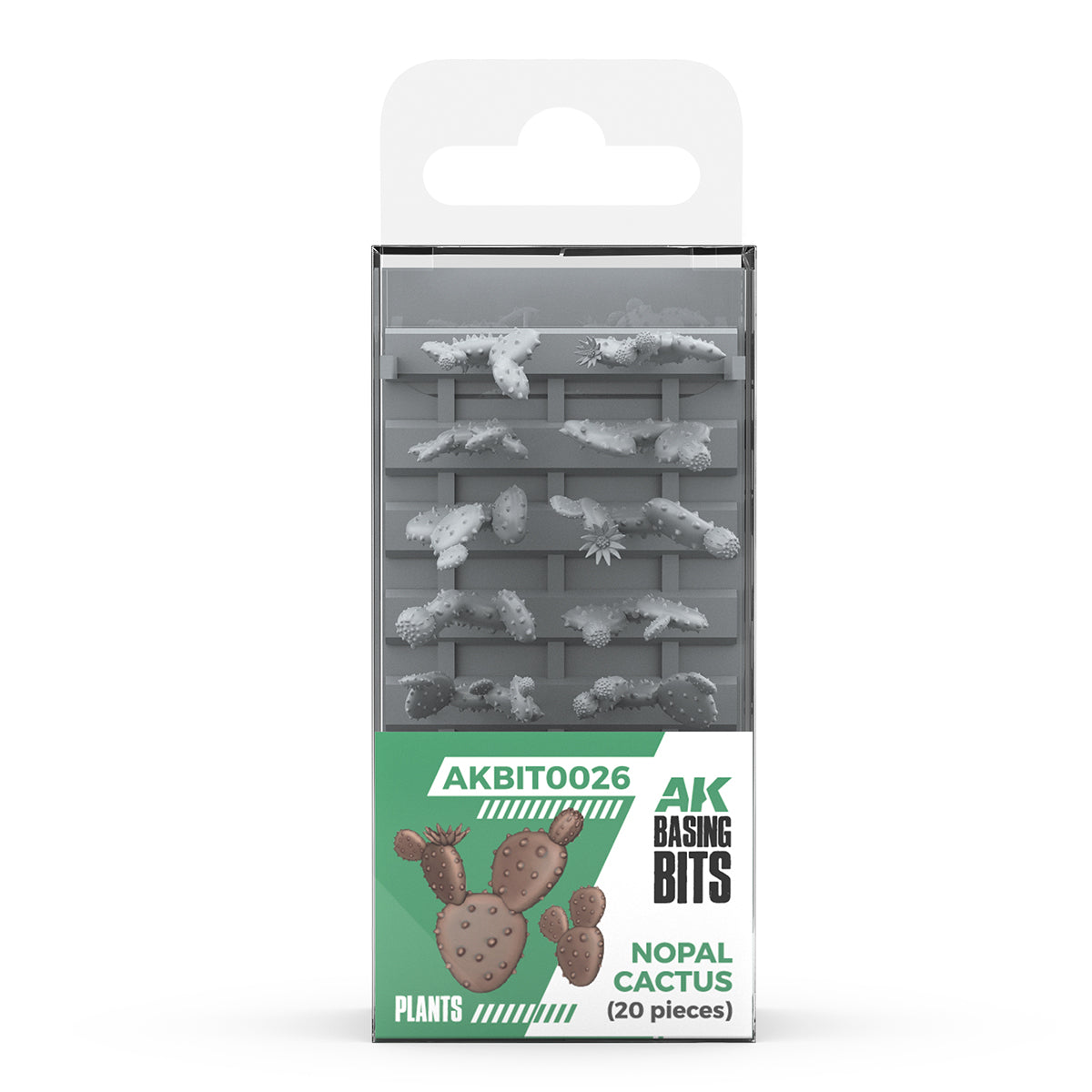 Basing Bits - Nopal Cactus 20 Pieces