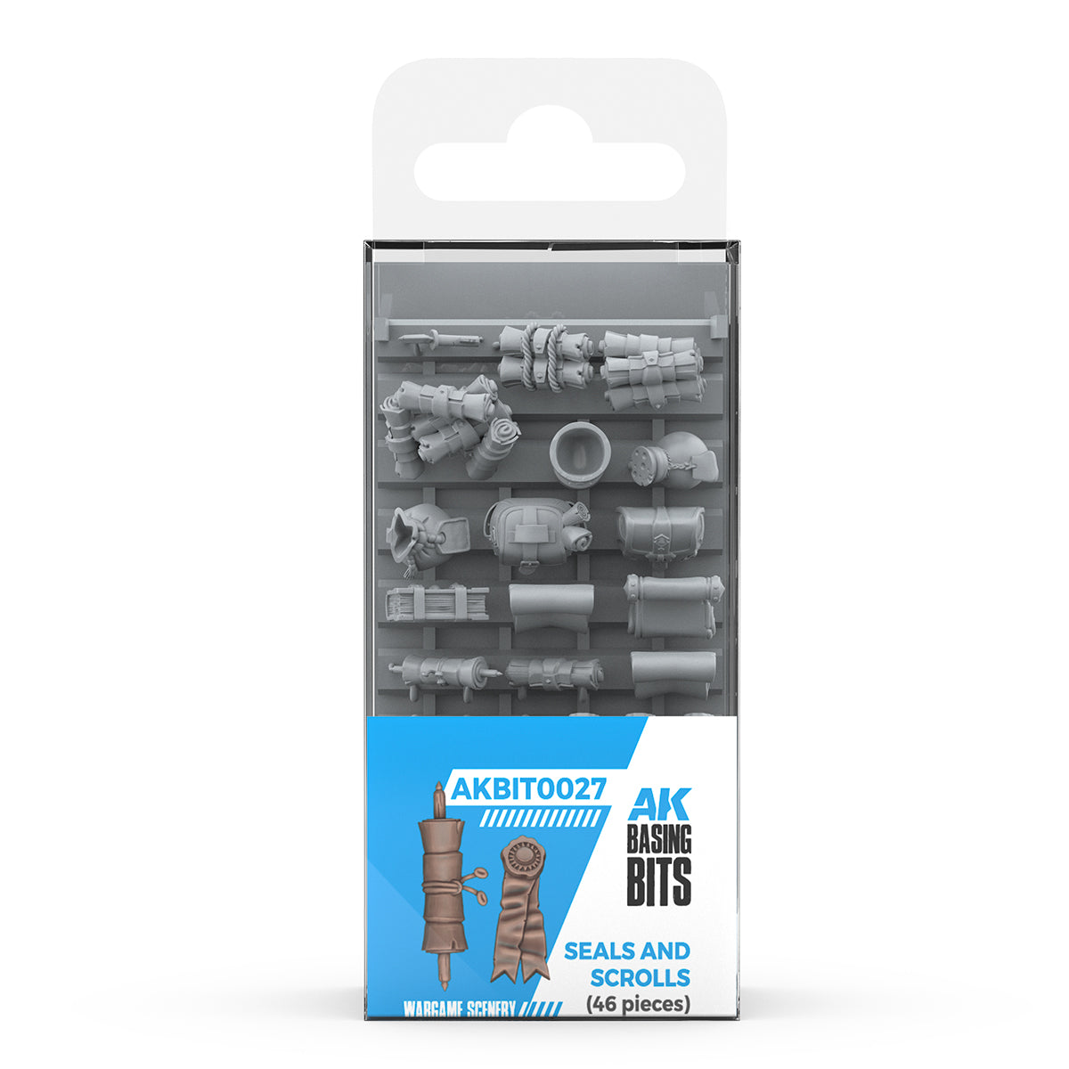Basing Bits - Seals and Scrolls 46 Pieces