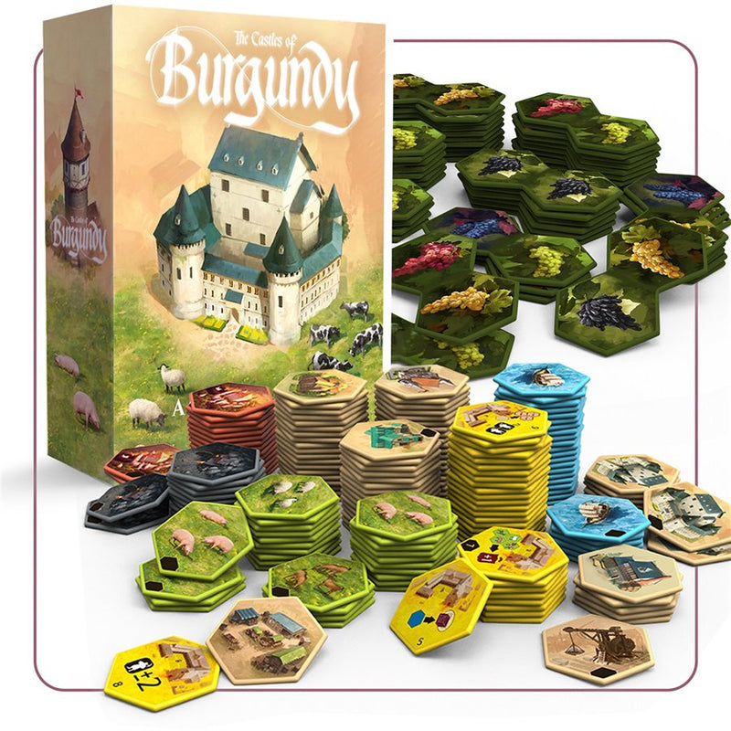 Castles of Burgundy Special Edition: Hex Tiles (Pre-Order)