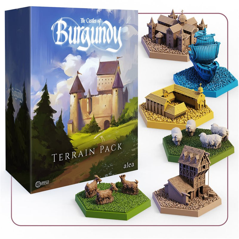 Castles of Burgundy Special Edition: 3D Terrain Pack (Pre-Order)
