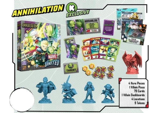 Marvel United: Annihilation (Kickstarter Edition)