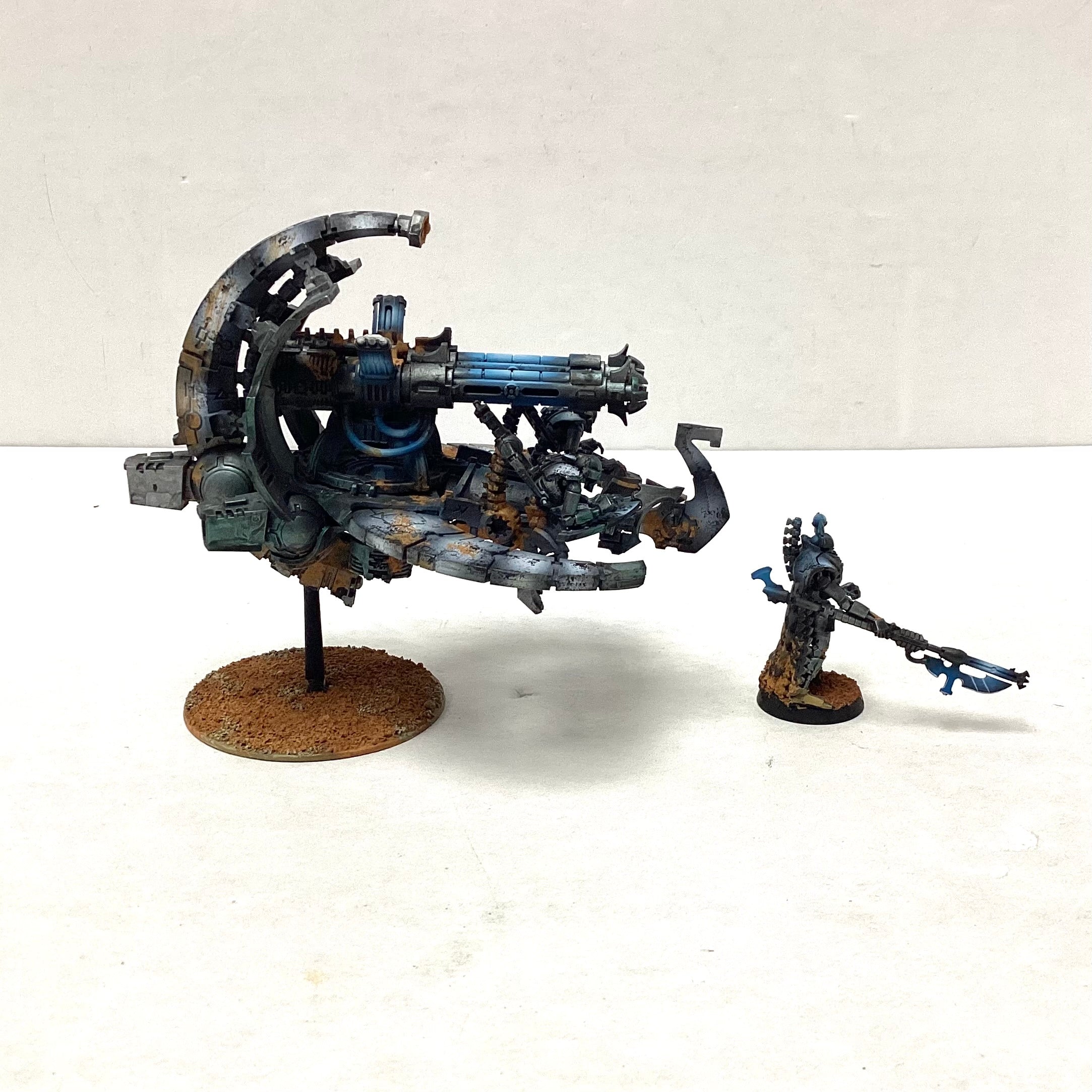 Necrons: Annihilation Barge and Overlord (Used)