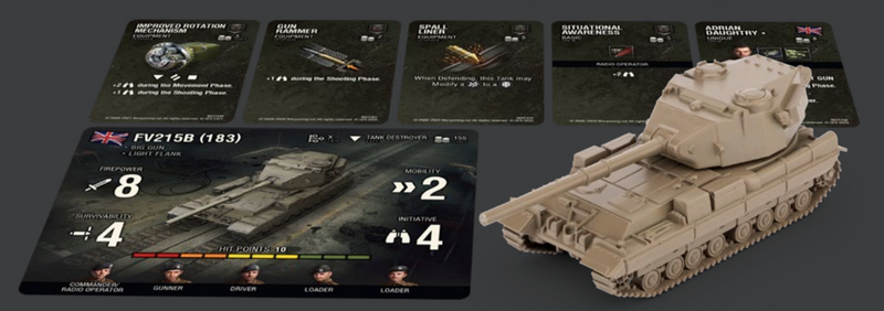 World of Tanks Miniatures Game: British FV215B