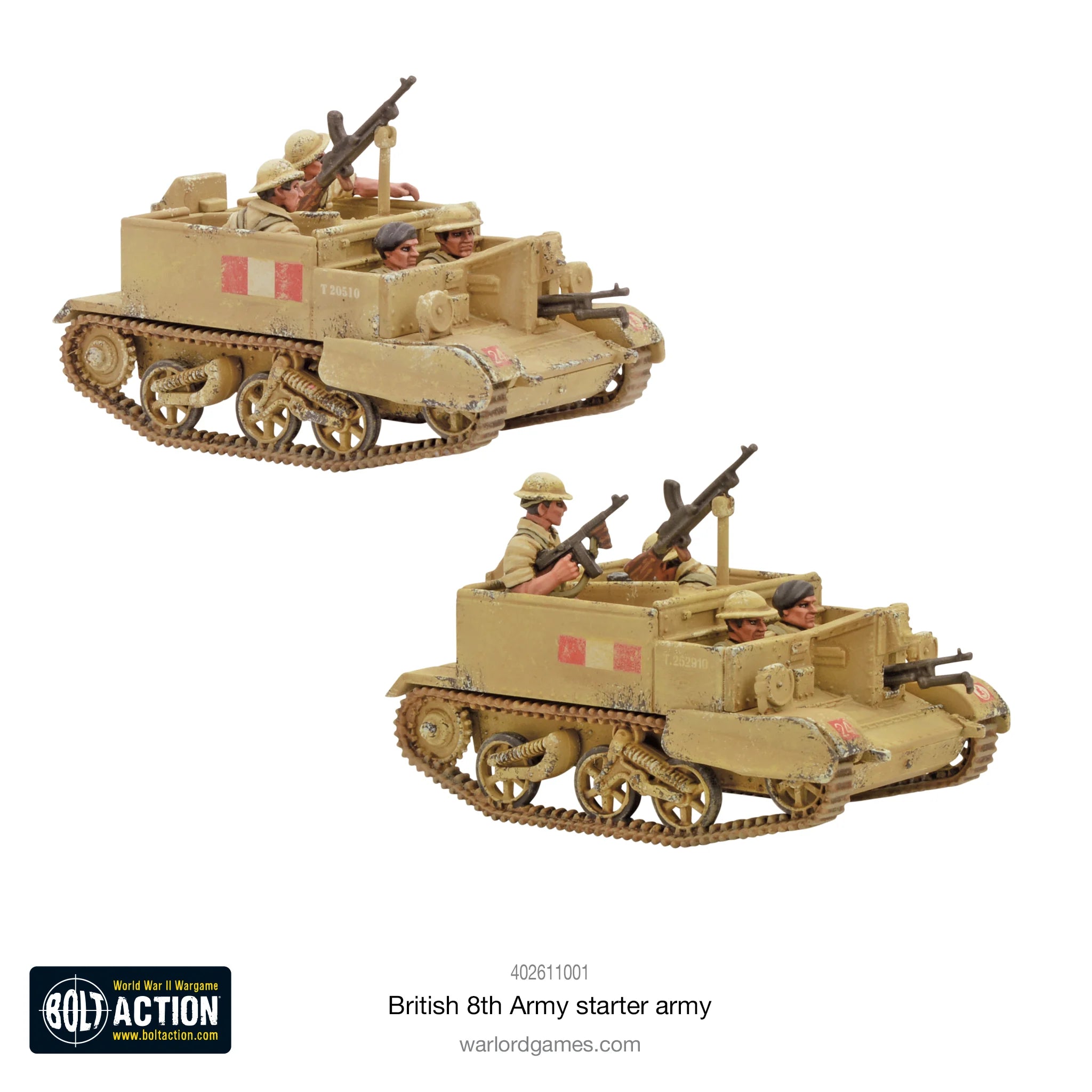Armée de départ de la 8e armée de Bolt Action (anglais)