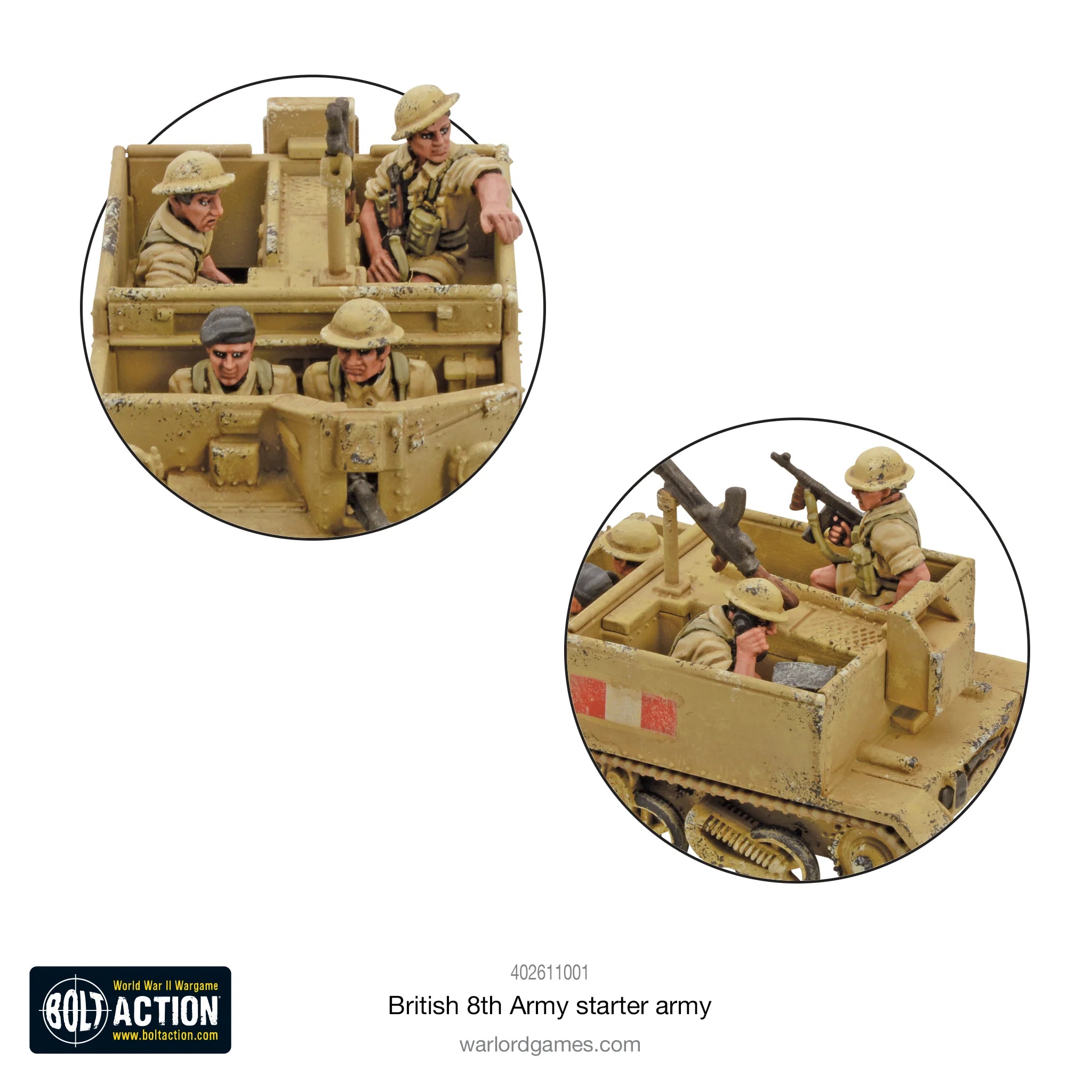 Armée de départ de la 8e armée de Bolt Action (anglais)
