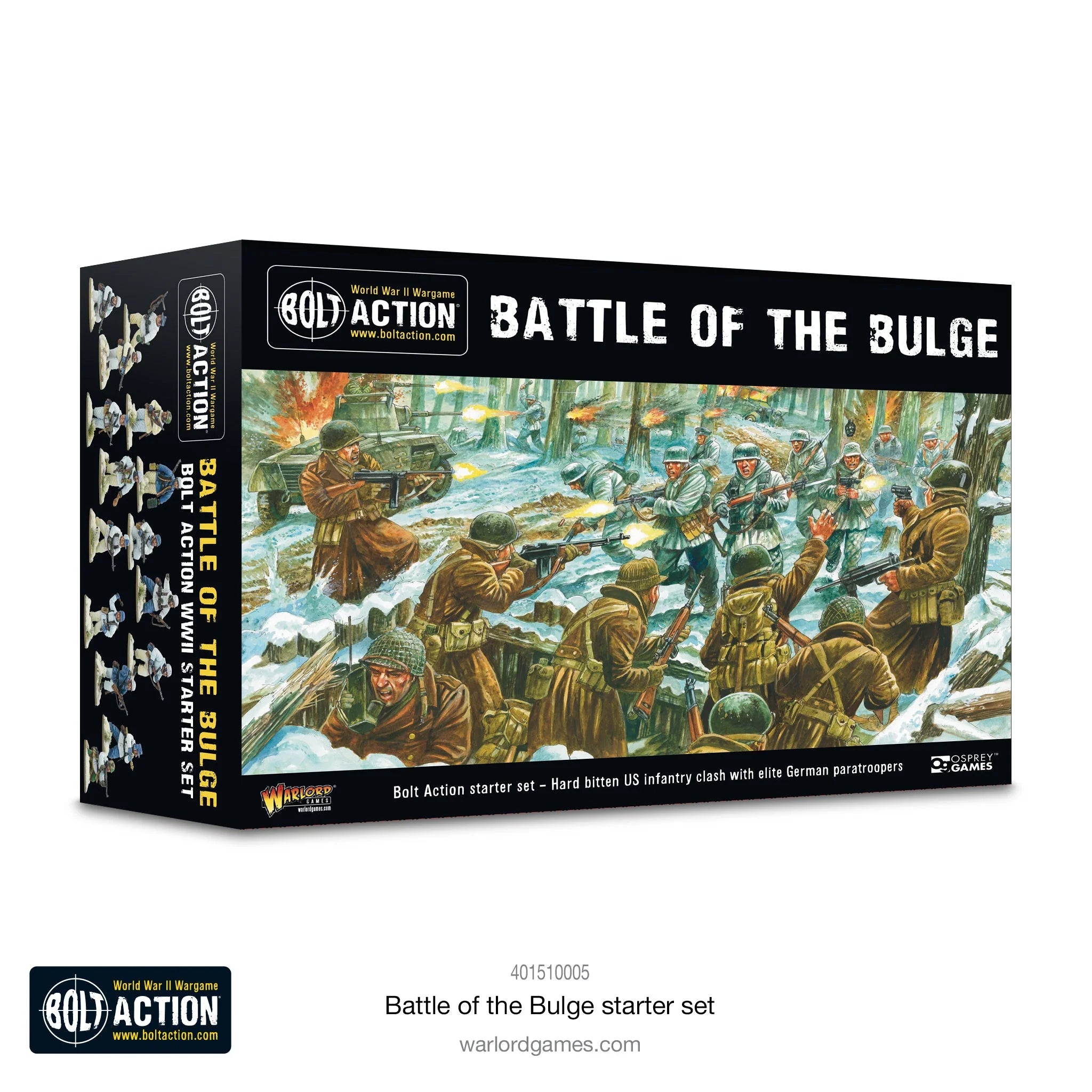 Coffret de démarrage Bolt Action - Bataille des Ardennes (anglais)