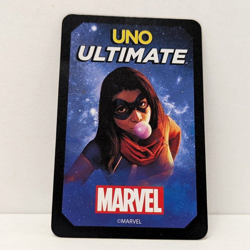 Uno Ultimate Marvel - Brûler une feuille de caoutchouc