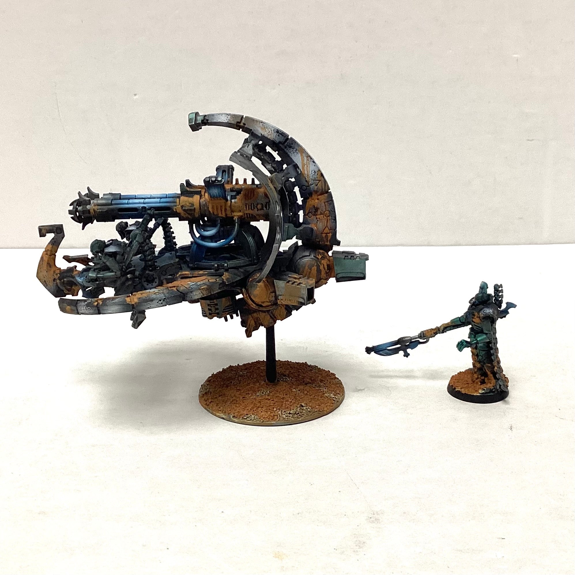 Necrons: Annihilation Barge and Overlord (Used)
