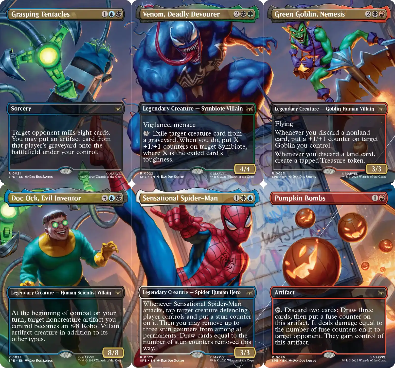Magic: The Gathering Marvels Spider-Man Scene Box