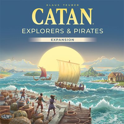 Catan: Explorers & Pirates Expansion - 6th Edition (English)