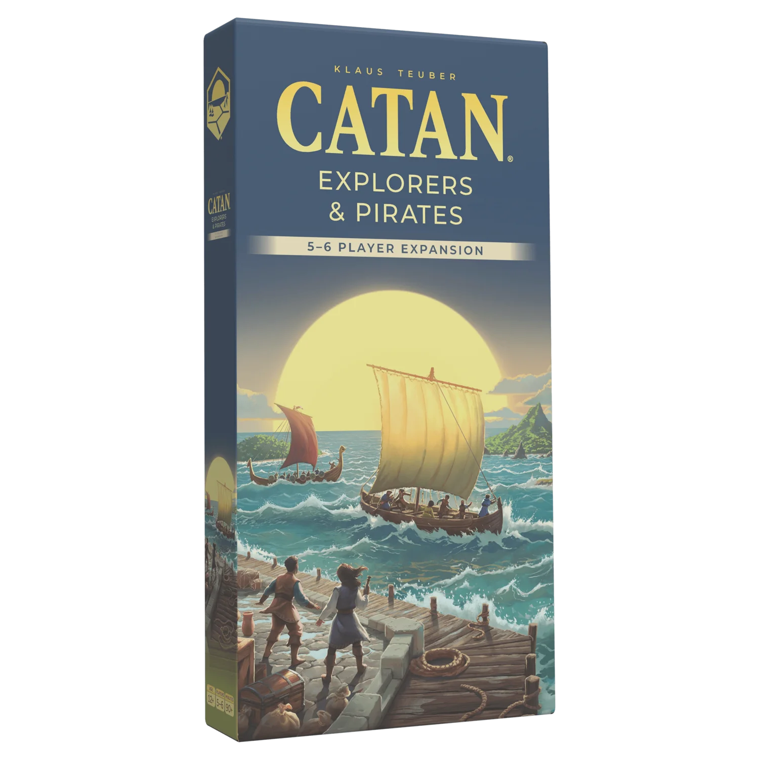 Catan: Explorers & Pirates 5-6 Players Expansion - 6th Edition