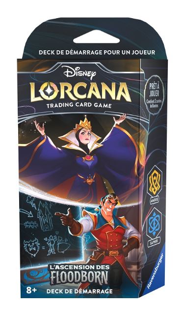 Disney Lorcana: Rise of the Floodborn - Deck de Demarrage (French)