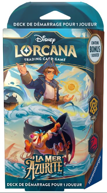 Disney Lorcana : Decks de démarrage Azurite Sea (français) (précommande)