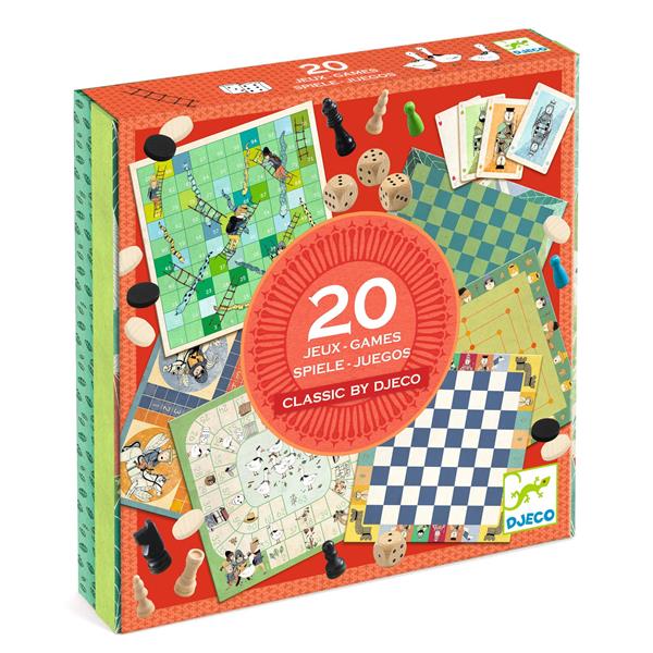 Coffret de 20 jeux classiques (multilingue)