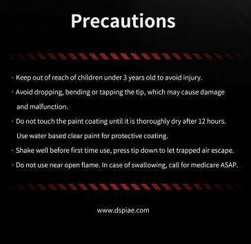 Dspiae Super Metallic Color Markers - MKA-06 Metallic Cyan