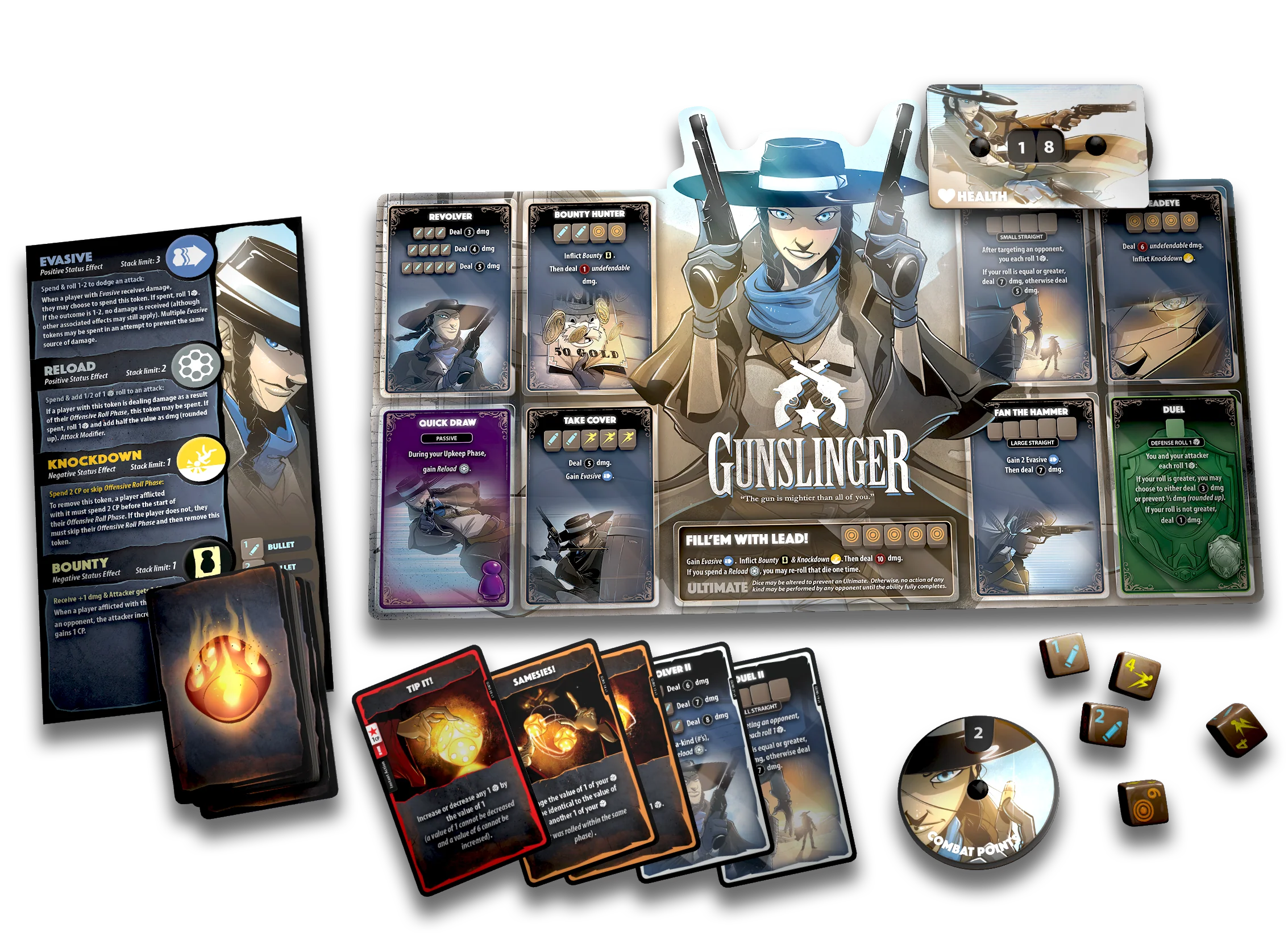 Dice Throne: Season Two Box 1 Gunslinger v Samurai (English)