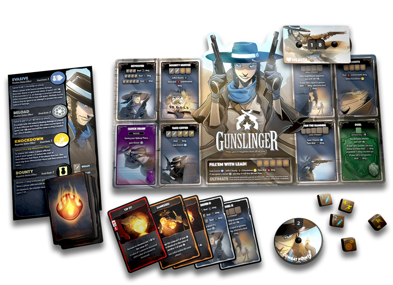 Dice Throne: Season Two Box 1 Gunslinger v Samurai