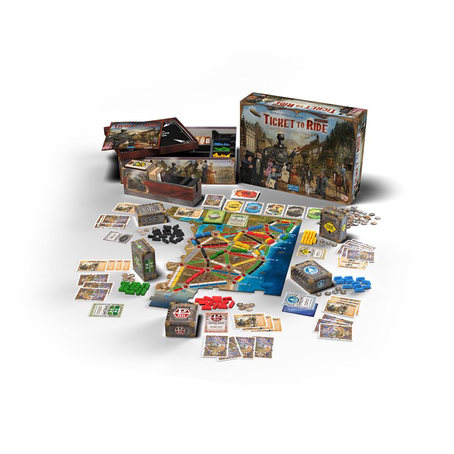Ticket to Ride Legacy: Legends of the West (English)