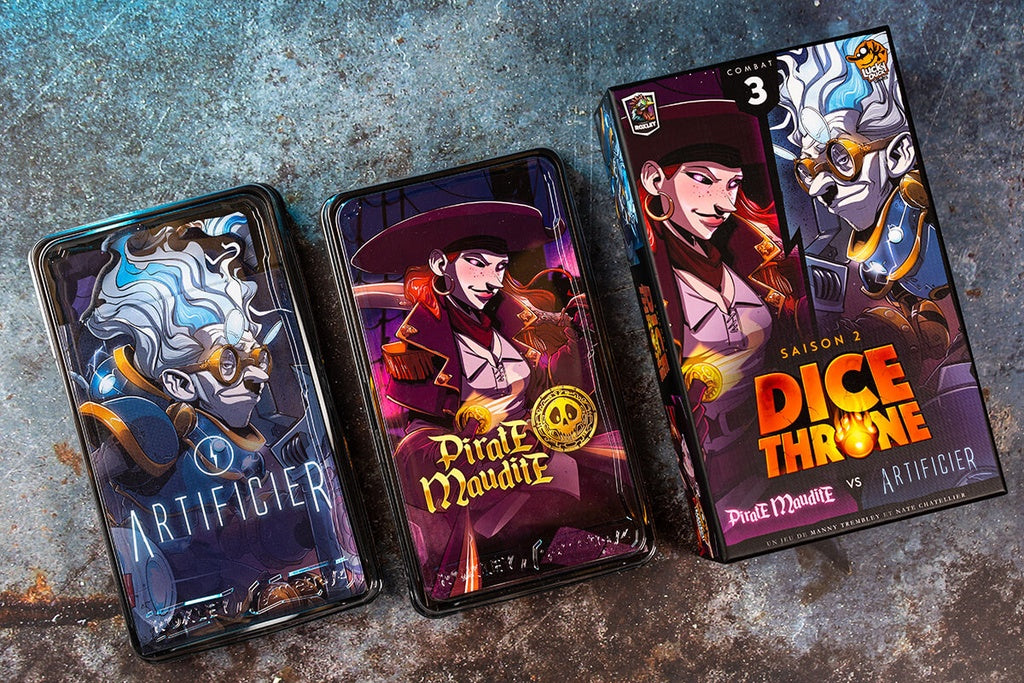Dice Throne: Saison 2 Combat 3 Artificier vs. Pirate Maudite (French)