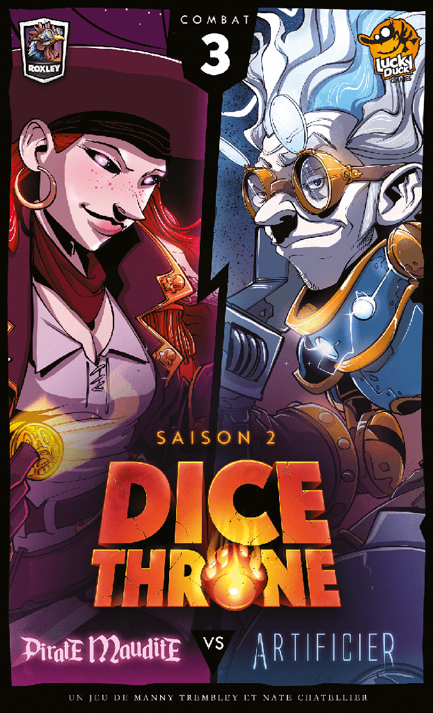 Dice Throne: Saison 2 Combat 3 Artificier vs. Pirate Maudite (French)