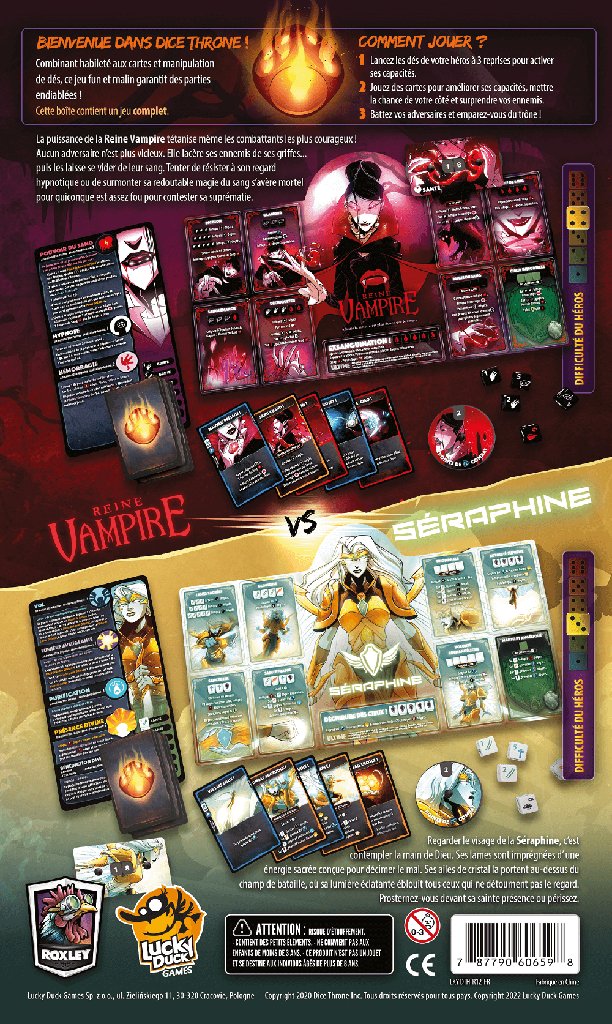 Dice Throne: Saison 2 Combat 4 Seraphine vs. Reine Vampire (French)