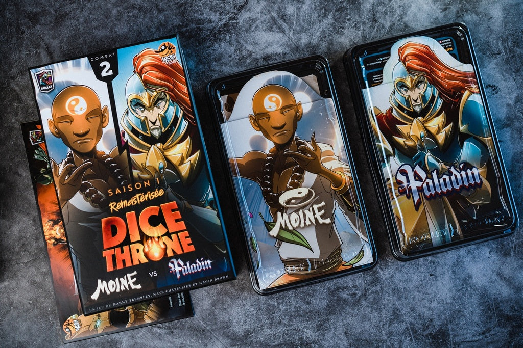 Dice Throne: Saison 1 Remasterisee Combat 2 Moine vs. Paladin (French)