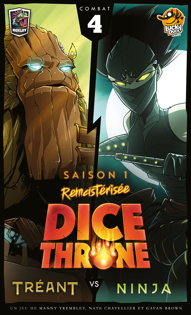 Dice Throne: Saison 1 Remasterisee Combat 4 Treant vs. Ninja (French)