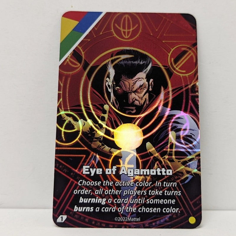 Uno Ultimate Marvel - Eye of Agamotto Foil