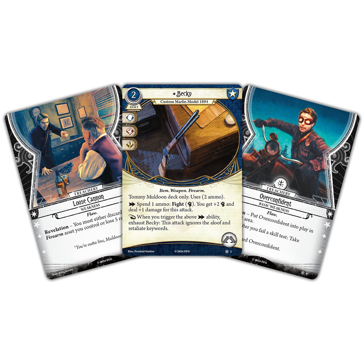 Arkham Horror LCG Investigator Deck: Tommy Muldoon (English)