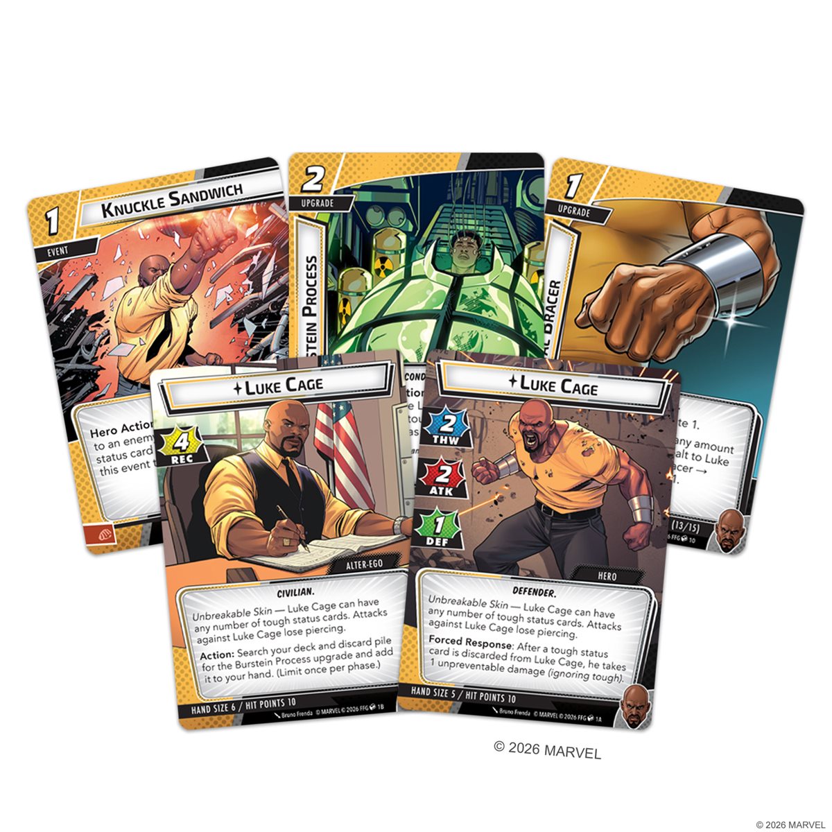Marvel Champions LCG Hero Pack: Luke Cage (English)