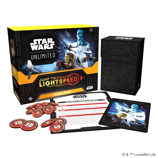 Star Wars: Unlimited : Coffret de pré-lancement « Saut vers la lumière »