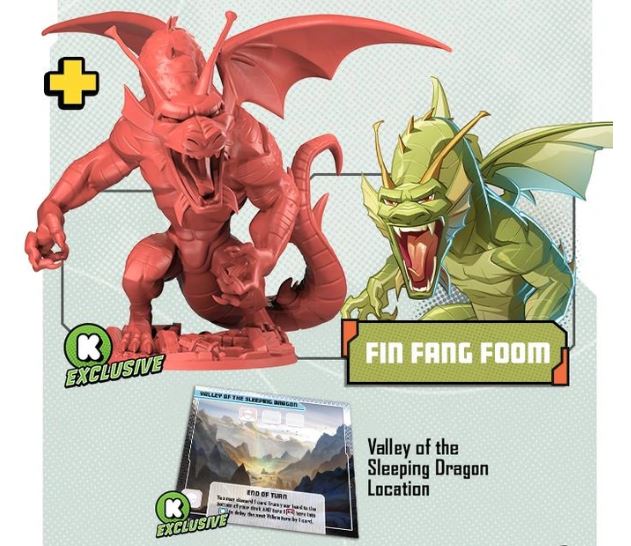 Marvel United: Fin Fang Foom (Kickstarter Edition)