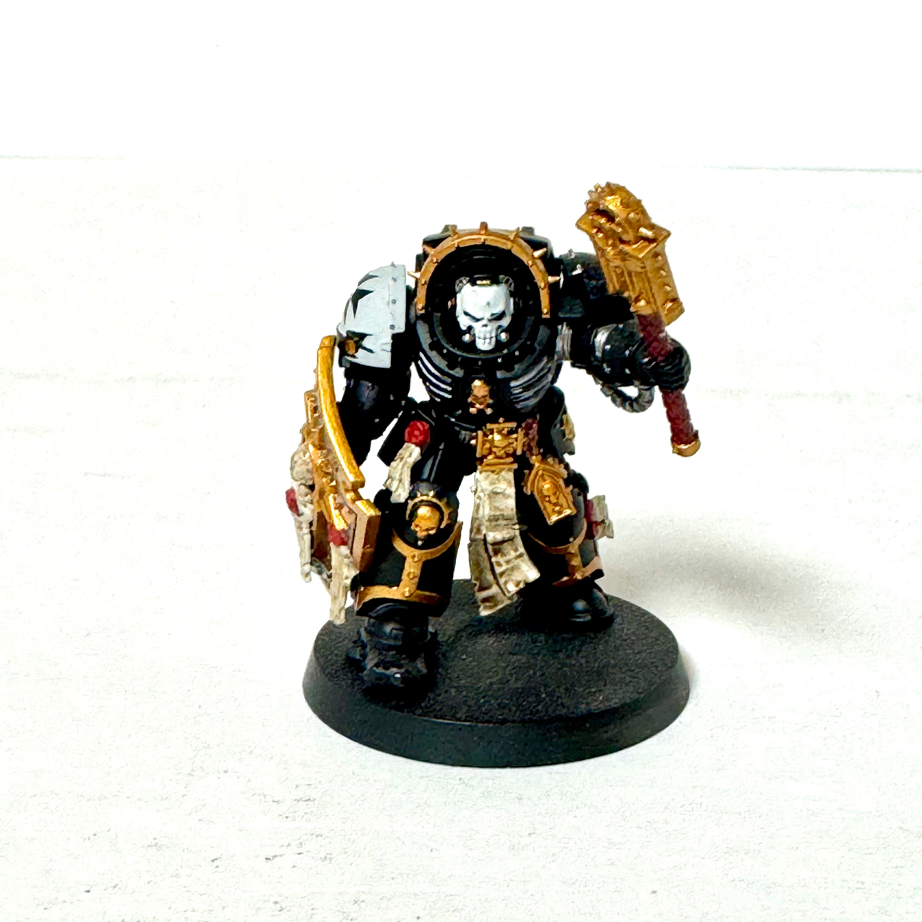 Black Templar: Chaplain in Terminator armour (Used)