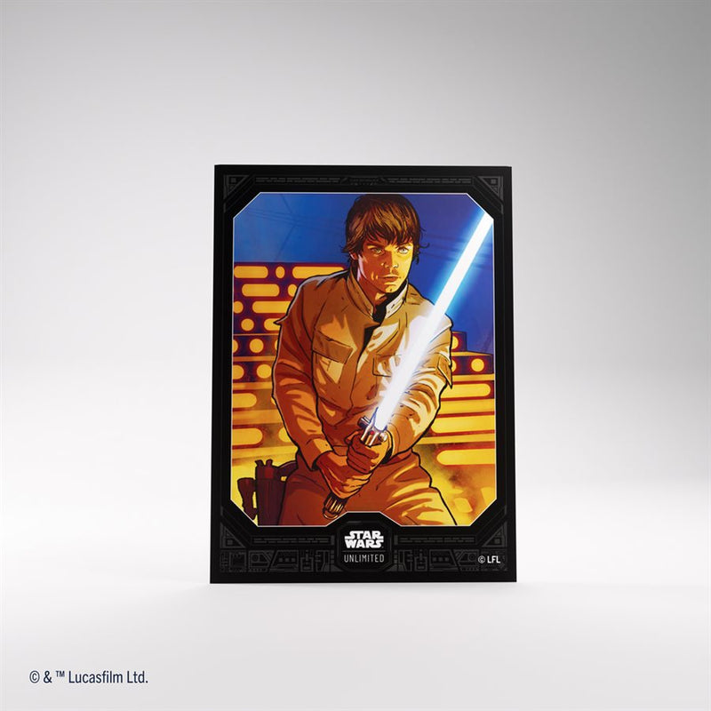 Star Wars : Pack de pochettes doubles Unlimited Art Sleeves : Luke Skywalker
